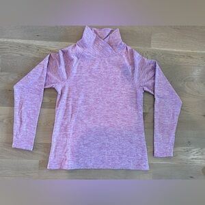 Apana pink long sleeve with cross cross detail size small